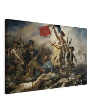 Paveikslas Eugène Delacroix - Laisvė vedanti žmones