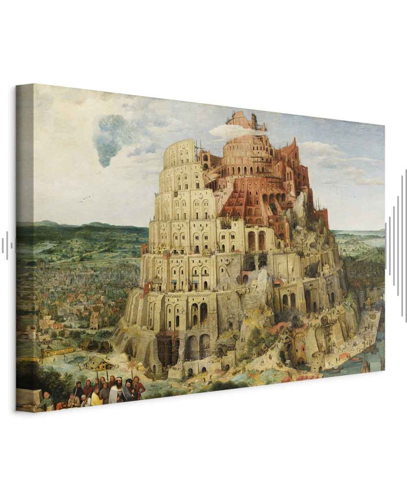 Paveikslas Pieter Bruegel Vyresnysis - Babelio bokštas