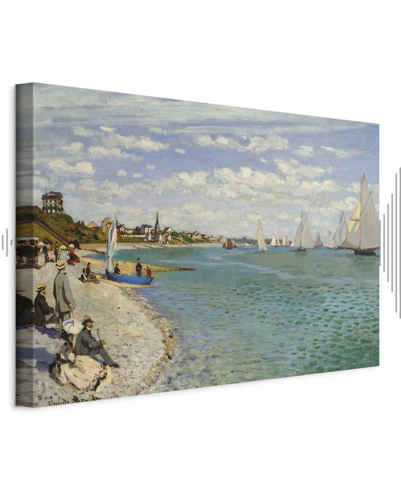 Paveikslas Claude Monet - Regata Sainte-Adresse