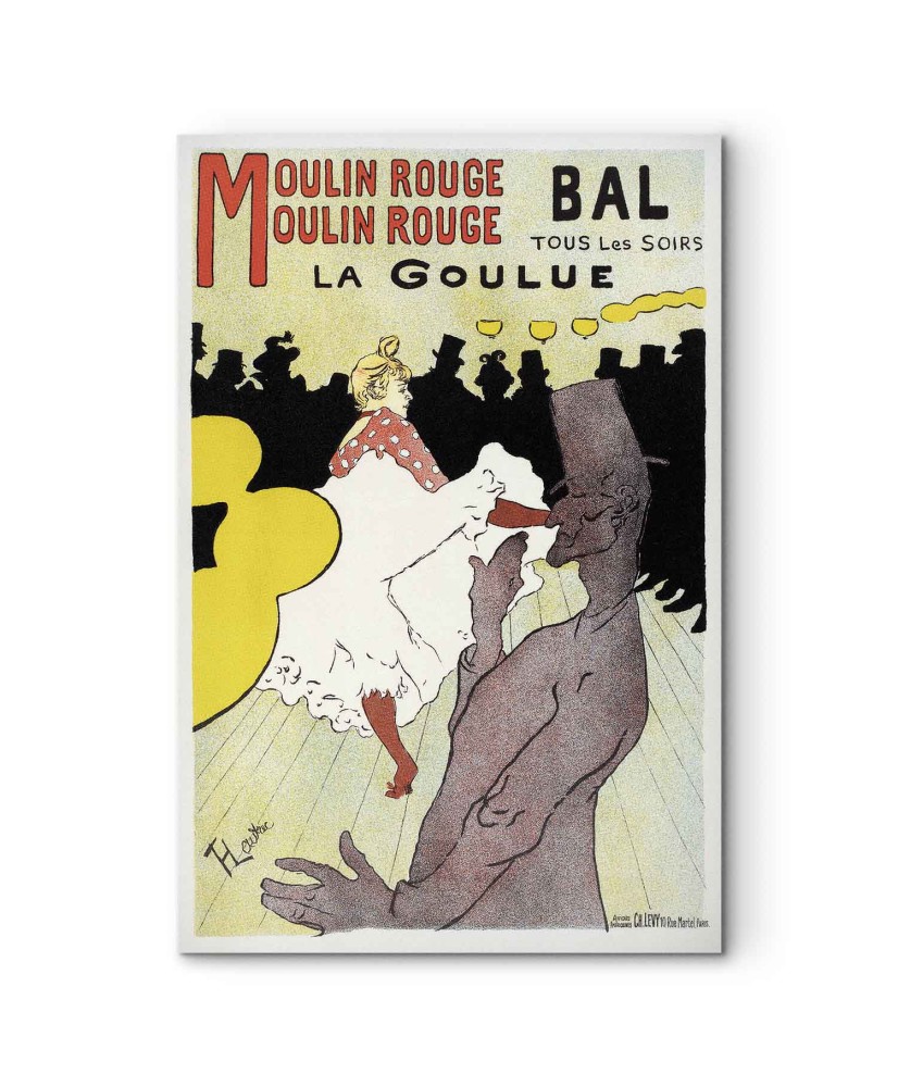 Paveikslas Henri de Toulouse-Lautrec - Moulin Rouge: La Goulue