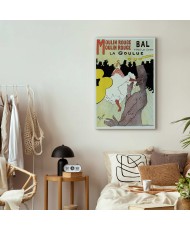 Paveikslas Henri de Toulouse-Lautrec - Moulin Rouge: La Goulue