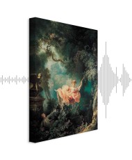 Paveikslas Jean Honoré Fragonard - Sūpynės