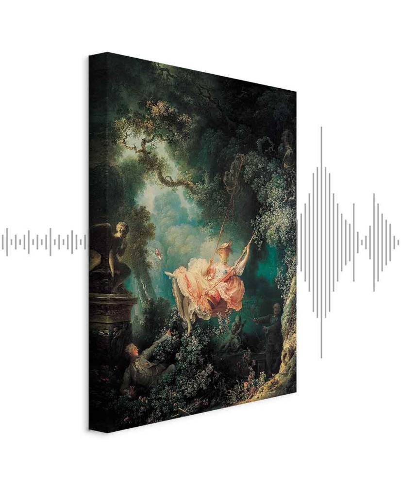 Paveikslas Jean Honoré Fragonard - Sūpynės