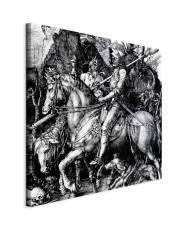 Paveikslas Albrecht Dürer - Riteris, mirtis ir velnias