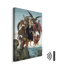 Paveikslas Michelangelo - Šventojo Antano gundymas