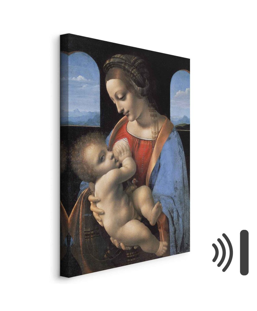 Paveikslas Leonardo da Vinci - Madona Lita