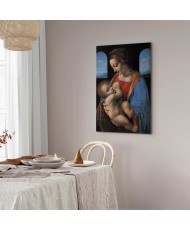 Paveikslas Leonardo da Vinci - Madona Lita