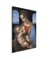 Paveikslas Leonardo da Vinci - Madona Lita