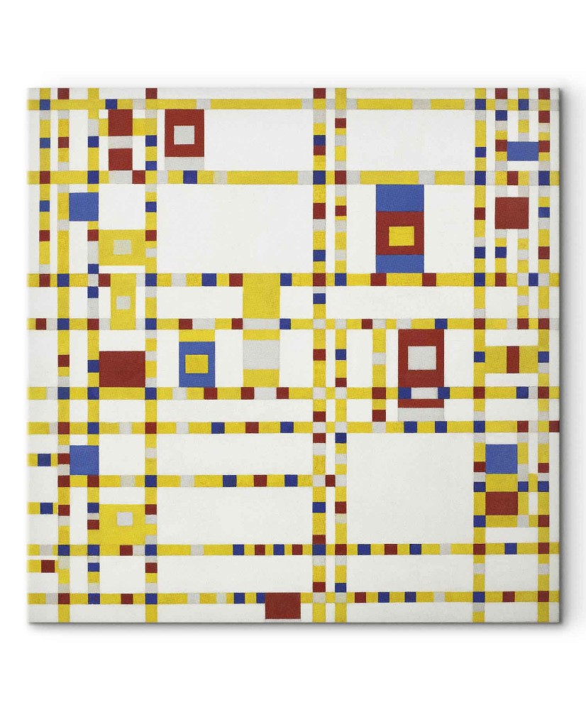 Paveikslas Piet Mondrian - Broadway Boogie Woogie