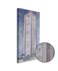 Paveikslas Piet Mondrian - Švyturys prie Westkapelle