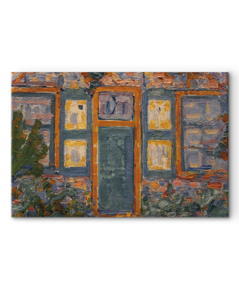 Paveikslas Piet Mondrian - Namas saulės šviesoje