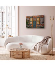 Paveikslas Piet Mondrian - Namas saulės šviesoje