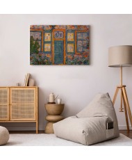 Paveikslas Piet Mondrian - Namas saulės šviesoje