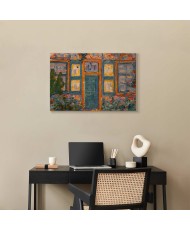 Paveikslas Piet Mondrian - Namas saulės šviesoje