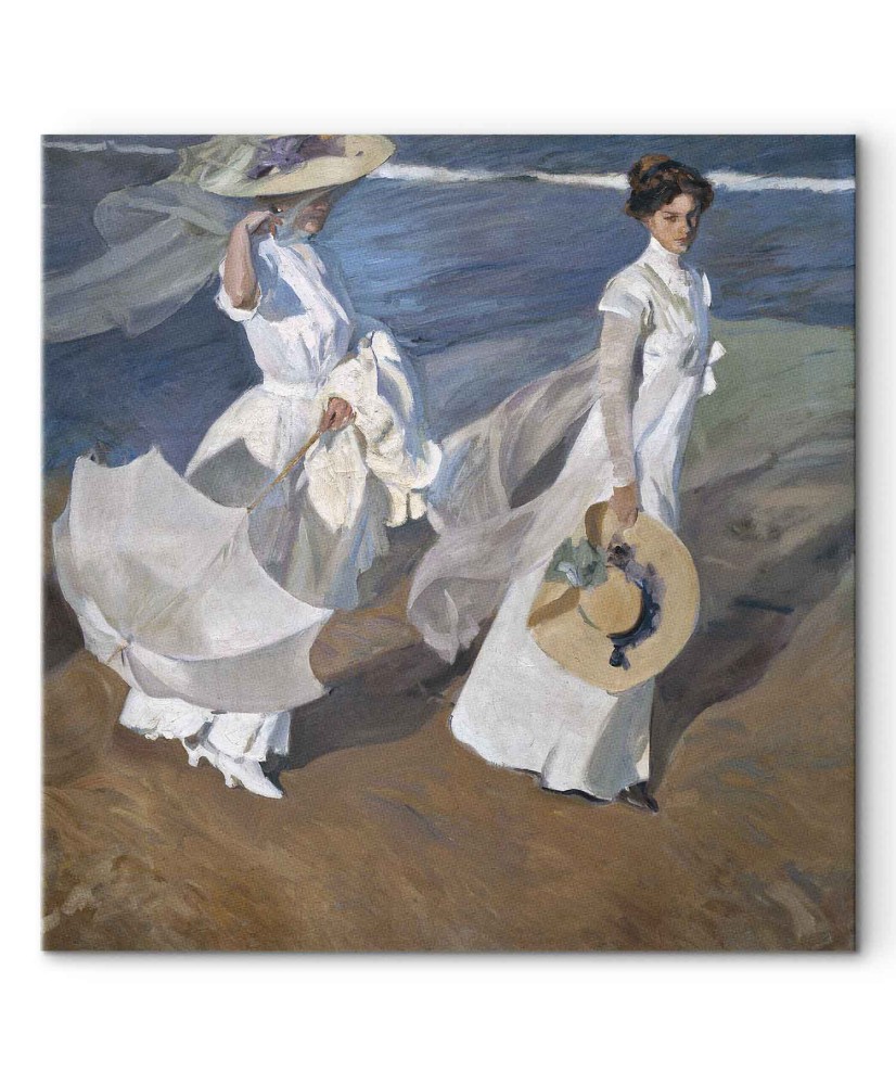 Paveikslas Joaquín Sorolla y Bastida - Pasivaikščiojimas pajūriu