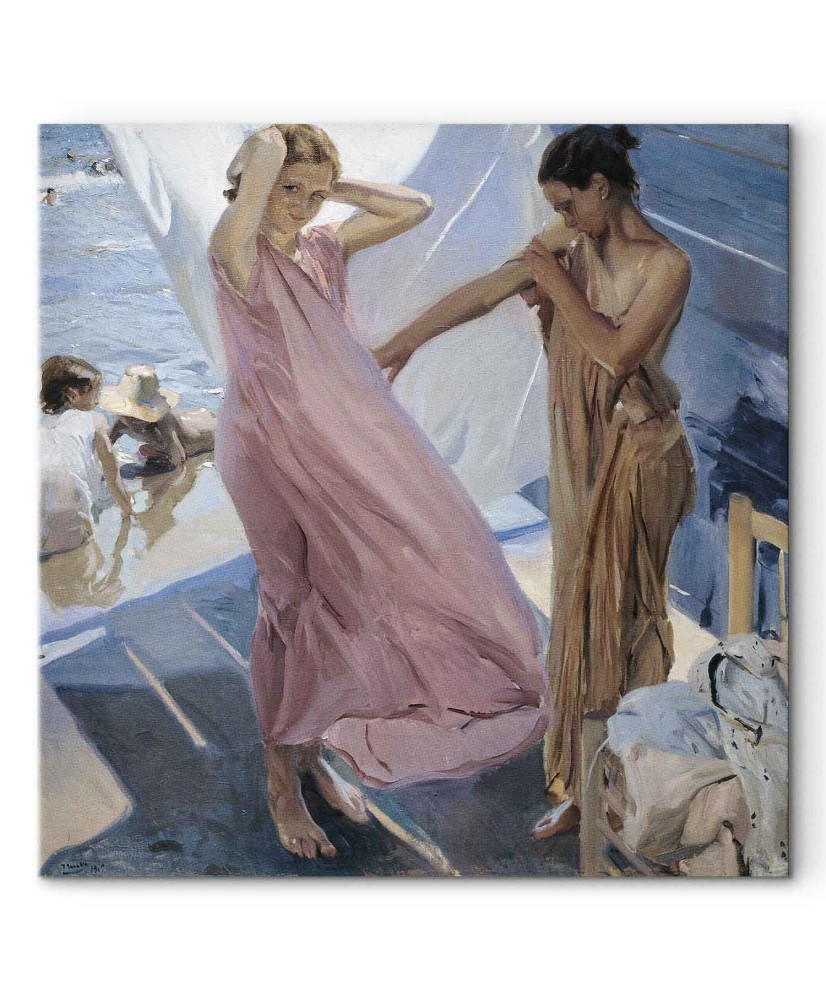 Paveikslas Joaquín Sorolla y Bastida - Po maudynių, Valensija