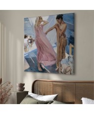 Paveikslas Joaquín Sorolla y Bastida - Po maudynių, Valensija