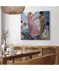 Paveikslas Joaquín Sorolla y Bastida - Po maudynių, Valensija