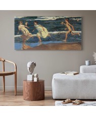 Paveikslas Joaquín Sorolla y Bastida - Bėgimas paplūdimiu