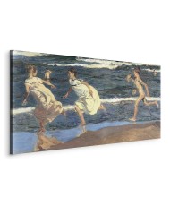 Paveikslas Joaquín Sorolla y Bastida - Bėgimas paplūdimiu