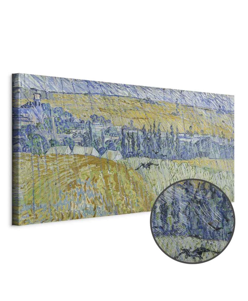 Paveikslas Vincent van Gogh - Overas lietuje