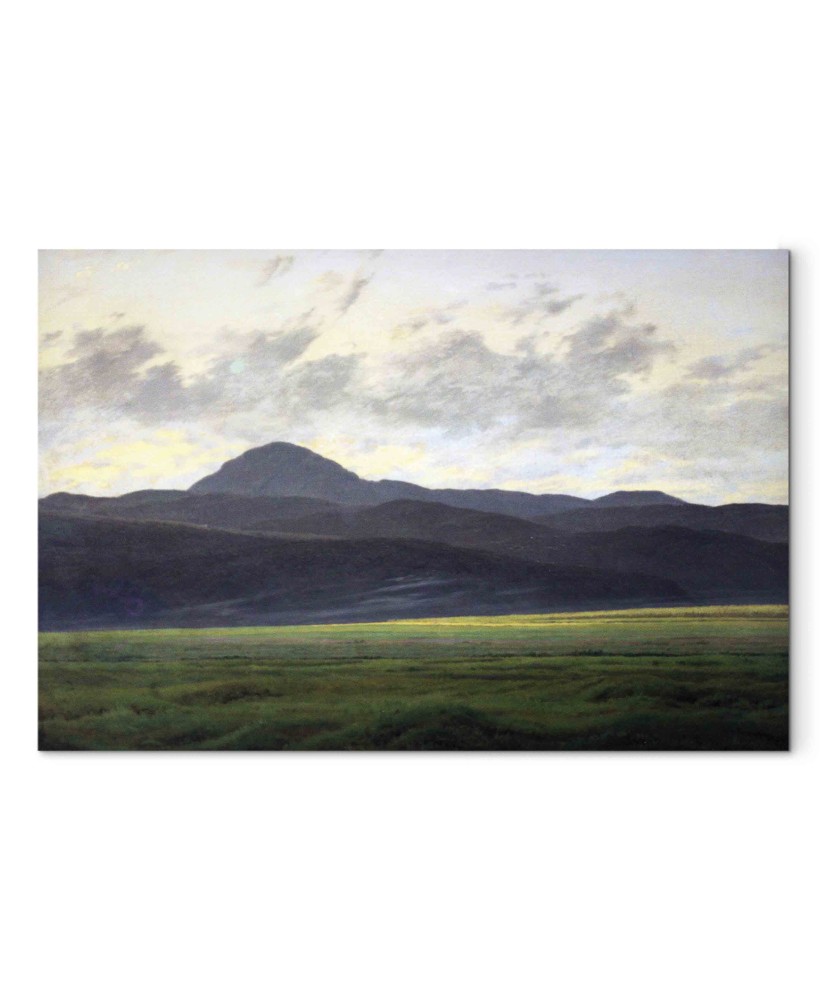 Paveikslas Caspar David Friedrich - Kalnų peizažas Bohemijoje