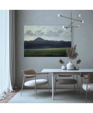 Paveikslas Caspar David Friedrich - Kalnų peizažas Bohemijoje