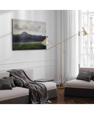 Paveikslas Caspar David Friedrich - Kalnų peizažas Bohemijoje