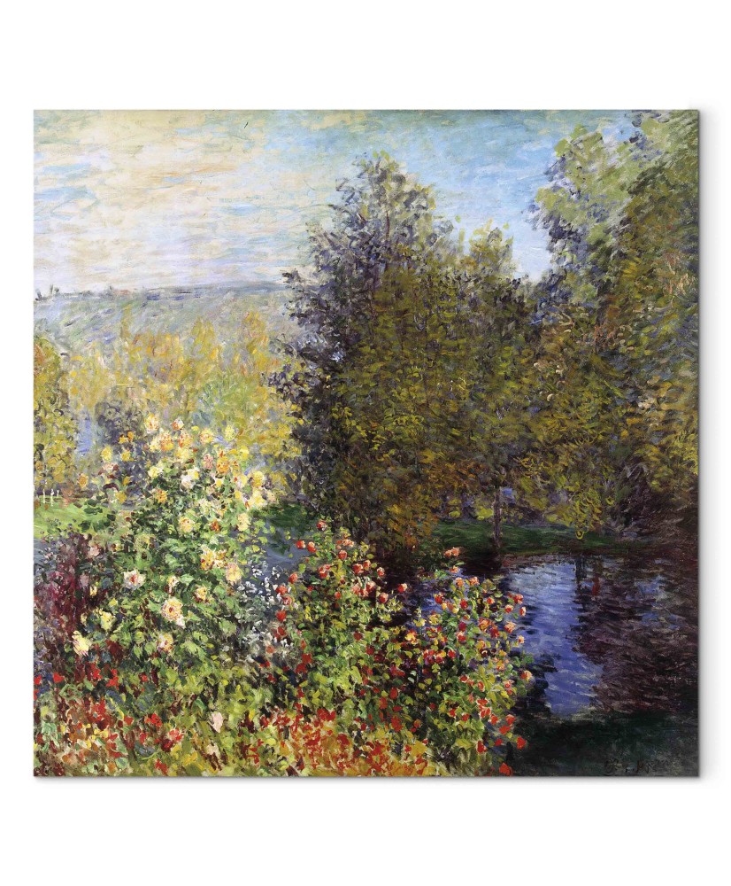 Paveikslas Claude Monet - Sodo kampelis Montgeron