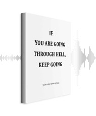 Paveikslas Galia - Winston Churchill mintis