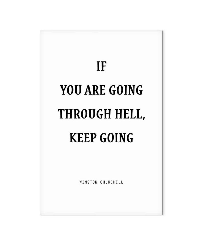 Paveikslas Galia - Winston Churchill mintis