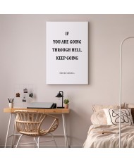 Paveikslas Galia - Winston Churchill mintis