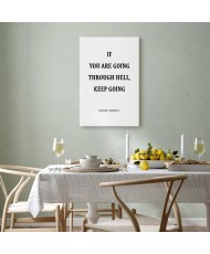 Paveikslas Galia - Winston Churchill mintis