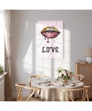 Paveikslas Skystos lūpos