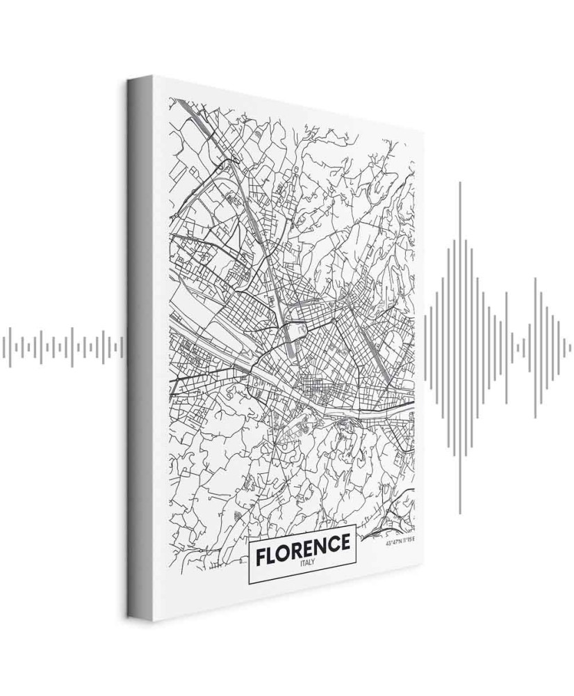 Paveikslas Florencijos pasaulio žemėlapis