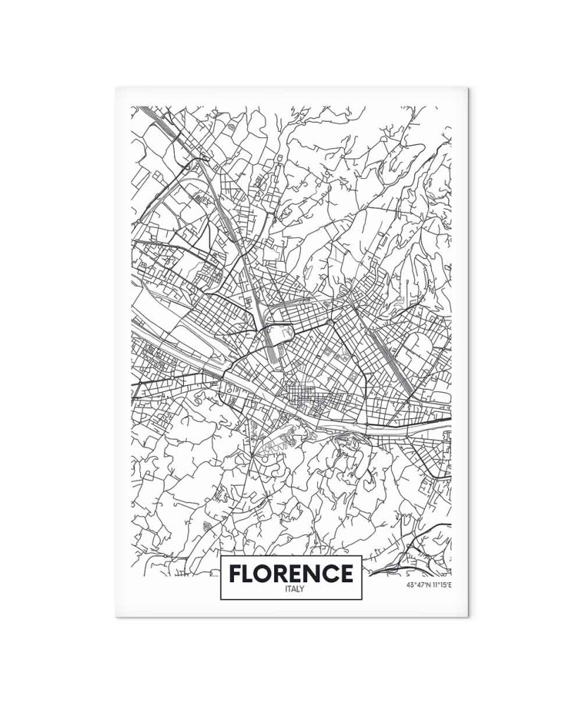 Paveikslas Florencijos pasaulio žemėlapis