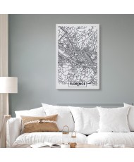 Paveikslas Florencijos pasaulio žemėlapis