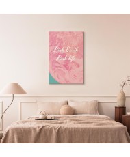 Paveikslas Rožinė žemė, rožinis gyvenimas