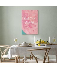 Paveikslas Rožinė žemė, rožinis gyvenimas