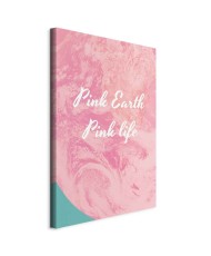 Paveikslas Rožinė žemė, rožinis gyvenimas