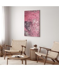 Paveikslas Moteriška figūra rožiniame marmuro fone