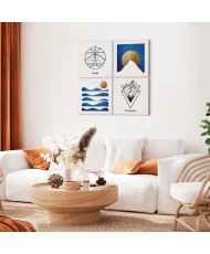 Paveikslas Jūra ar kalnai