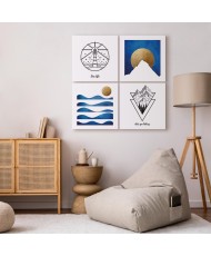 Paveikslas Jūra ar kalnai