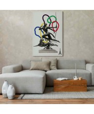 Paveikslas Moteris su šunimi