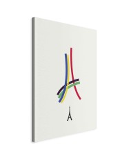 Paveikslas Eifelio bokšto spalvų abstrakcija