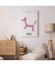 Paveikslas Spalvingas retro šuo