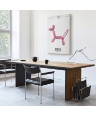 Paveikslas Spalvingas retro šuo