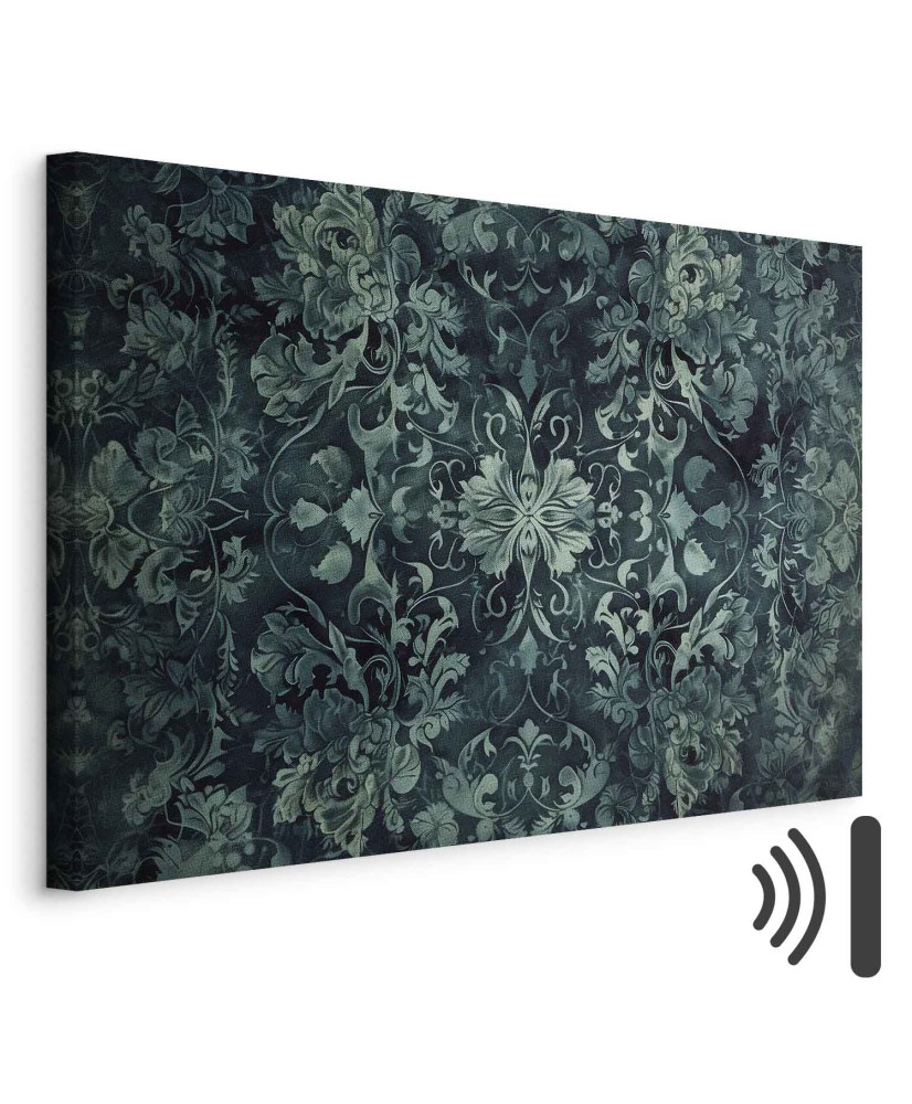 Paveikslas Rytietiškas kilimo raštas smaragdo atspalviais