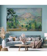Paveikslas XXL Paul Cézanne - Sen-Viktuaro kalnas
