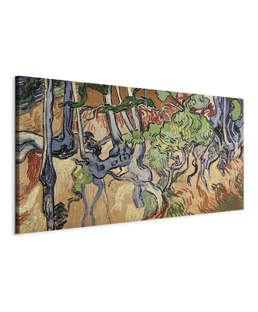 Paveikslas XXL Vincent van Gogh - Medžių šaknys